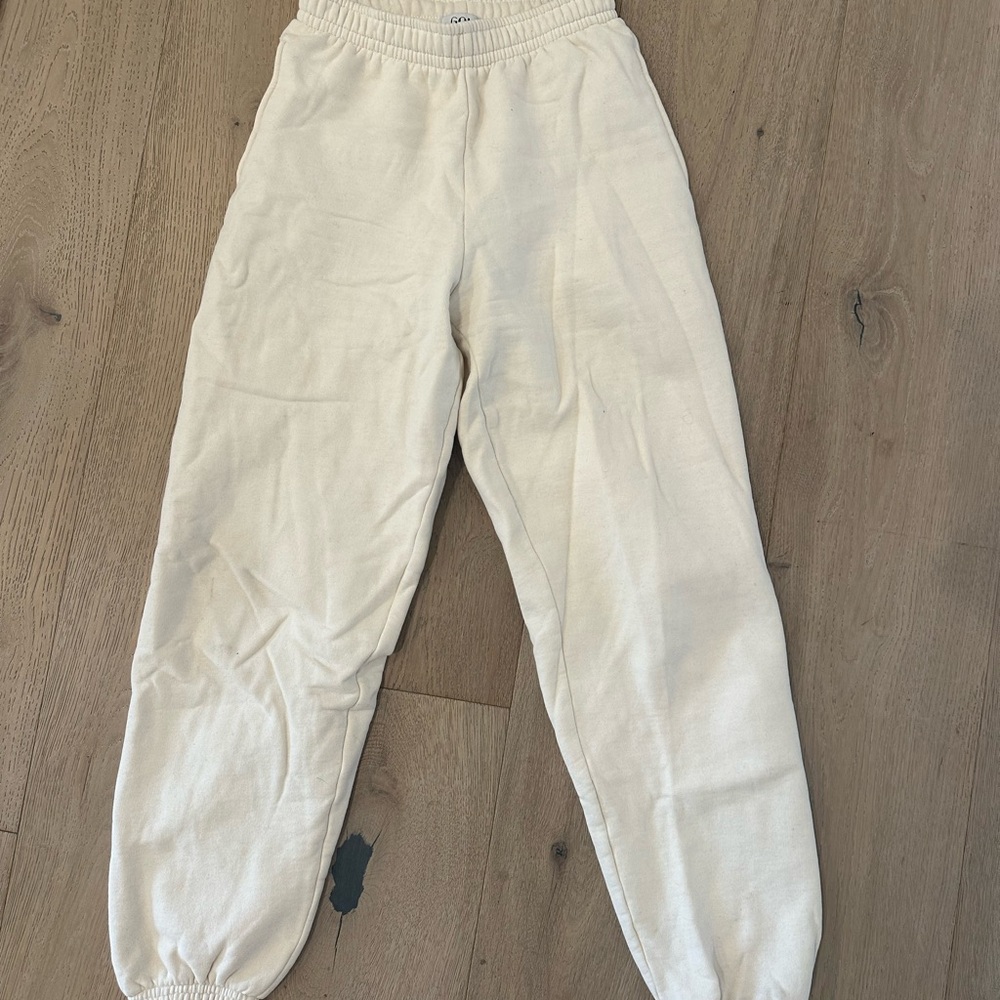 Women’s Cream Jogger Pants